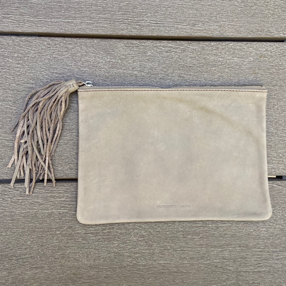Suede Monserat De Lucca Handbag